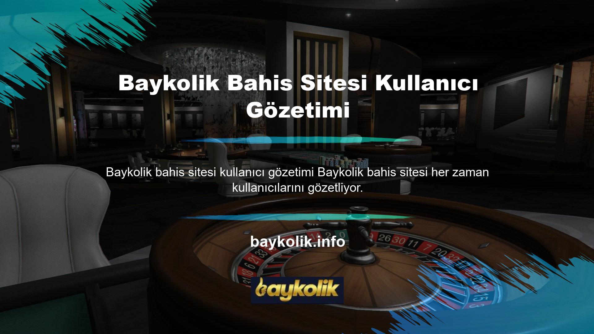 Baykolik belirlediği kural ve koşullara uymayan bahisçiler, Baykolik hesap kapatma prosedürüne tabi tutulacaktır